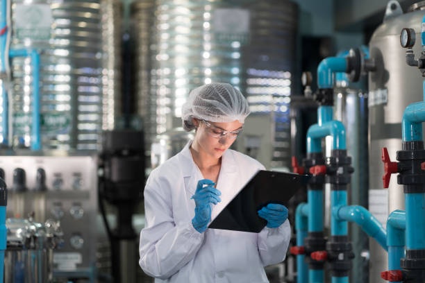 Cleanroom facility background
